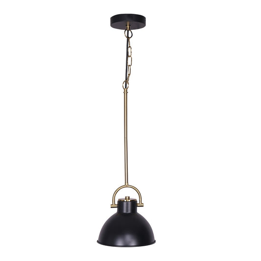 sarantino-black-and-gold-pendant-light www.mallsonline.com.au
