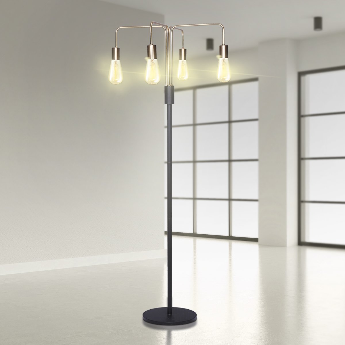 sarantino-modern-exposed-bulb-4-arm-industrial-light-floor-lamp www.mallsonline.com.au