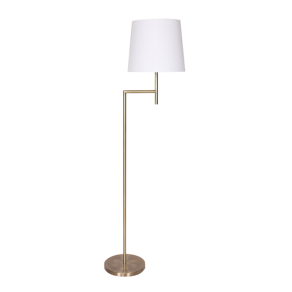 sarantino-metal-floor-lamp-in-antique-brass-finish-with-cream-linen-fabric-shade www.mallsonline.com.au