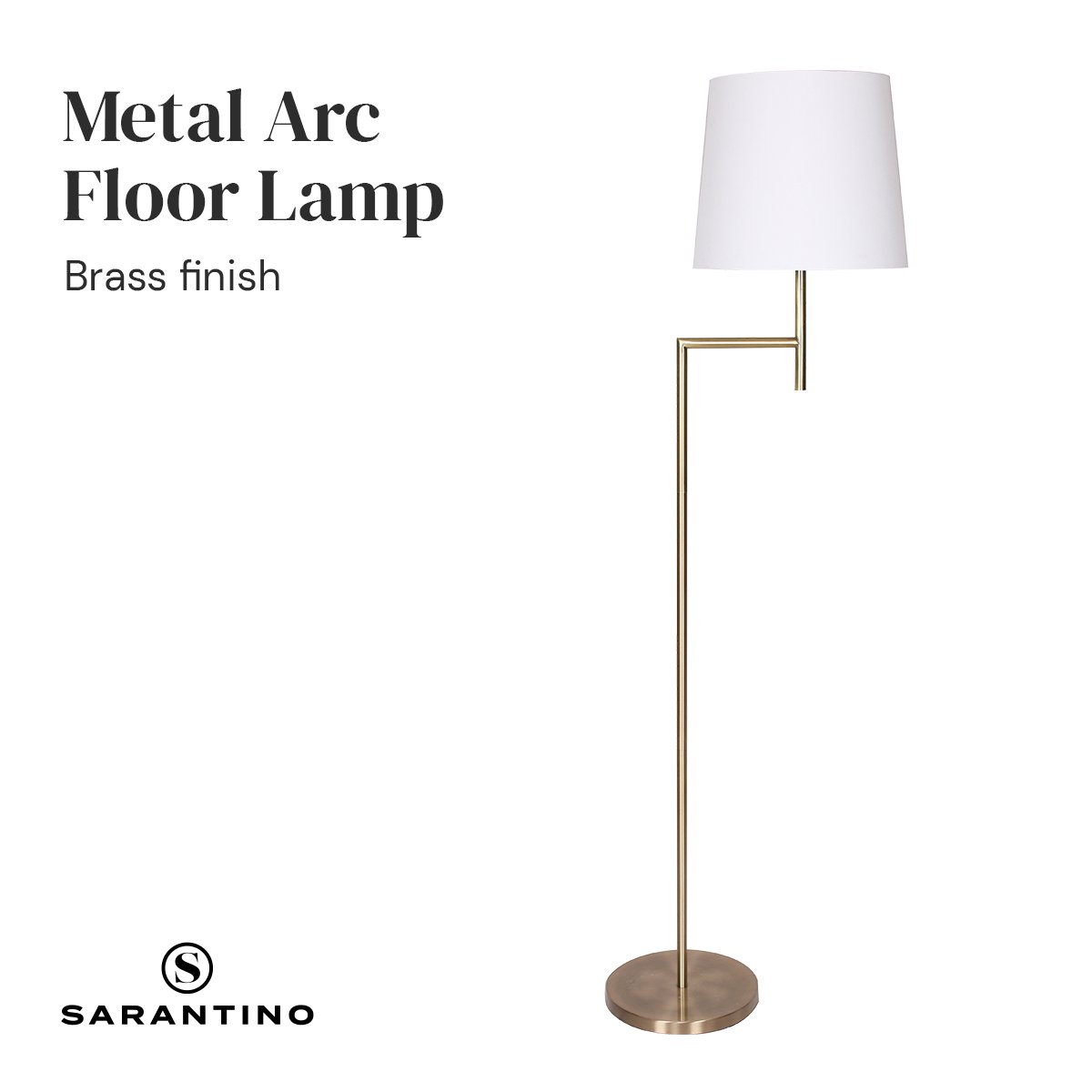 sarantino-metal-floor-lamp-in-antique-brass-finish-with-cream-linen-fabric-shade www.mallsonline.com.au