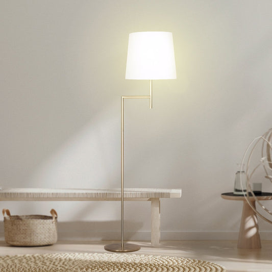 sarantino-metal-floor-lamp-in-antique-brass-finish-with-cream-linen-fabric-shade www.mallsonline.com.au