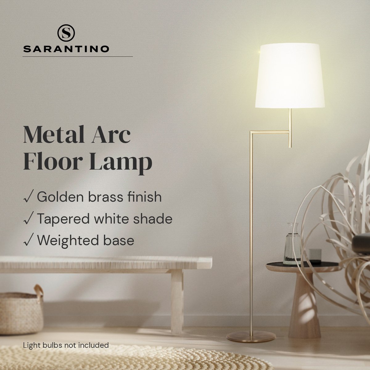 sarantino-metal-floor-lamp-in-antique-brass-finish-with-cream-linen-fabric-shade www.mallsonline.com.au