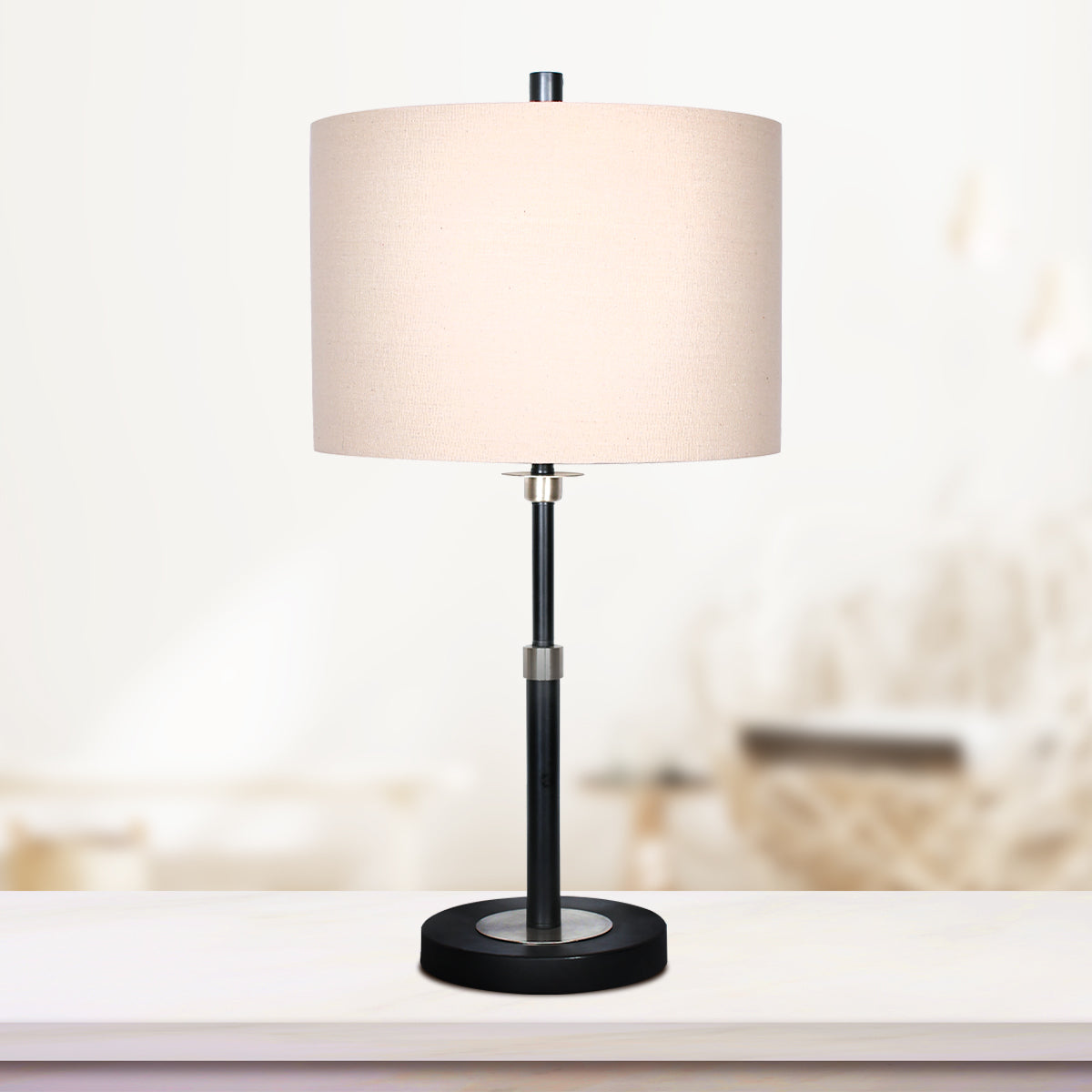 sarantino-metal-table-lamp-with-linen-drum-shade www.mallsonline.com.au