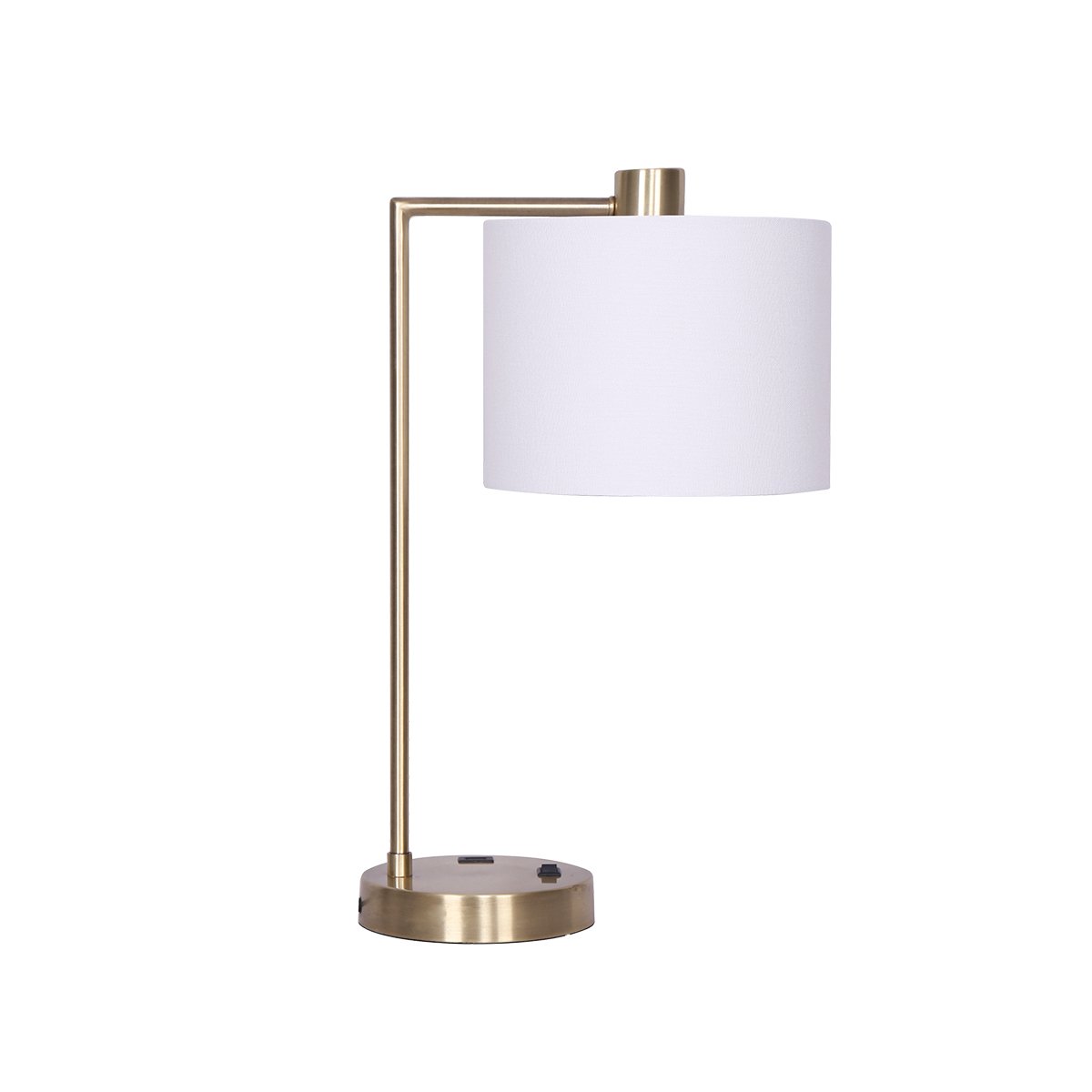 sarantino-metal-task-lamp-with-usb-charging-port-antique-brass-finish www.mallsonline.com.au