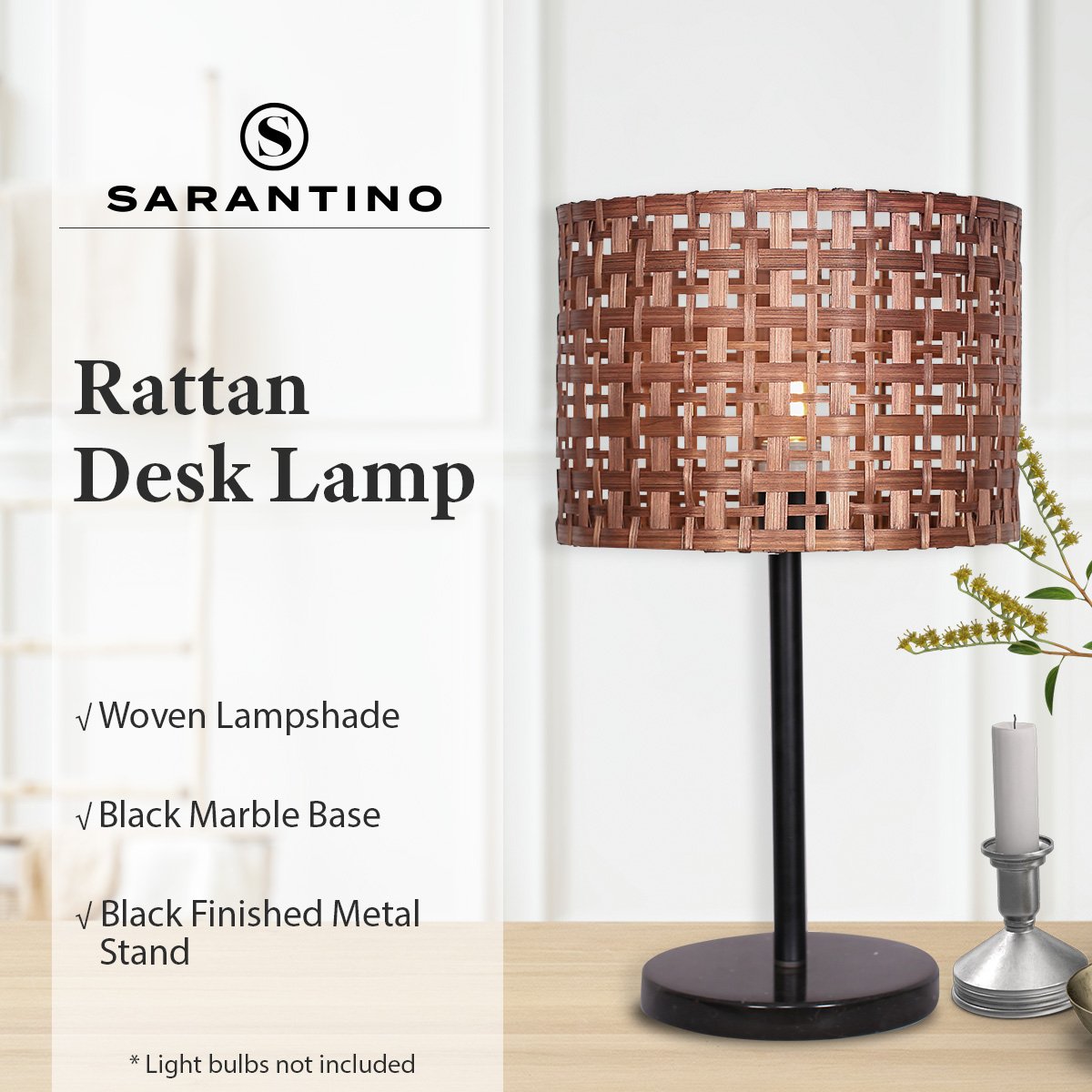 sarantino-rattan-desk-lamp-with-black-marble-base www.mallsonline.com.au
