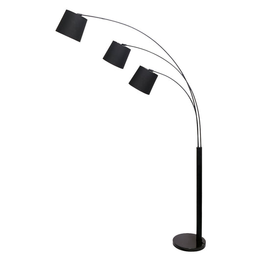 sarantino-3-light-arc-floor-lamp-adjustable-black-3-shades www.mallsonline.com.au