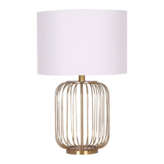 sarantino-rose-gold-table-lamp-with-linen-drum-shade www.mallsonline.com.au