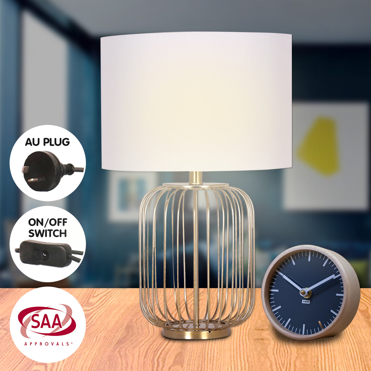 sarantino-rose-gold-table-lamp-with-linen-drum-shade www.mallsonline.com.au