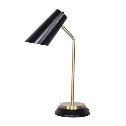 sarantino-electric-reading-light-table-lamp-brass-finish-black www.mallsonline.com.au