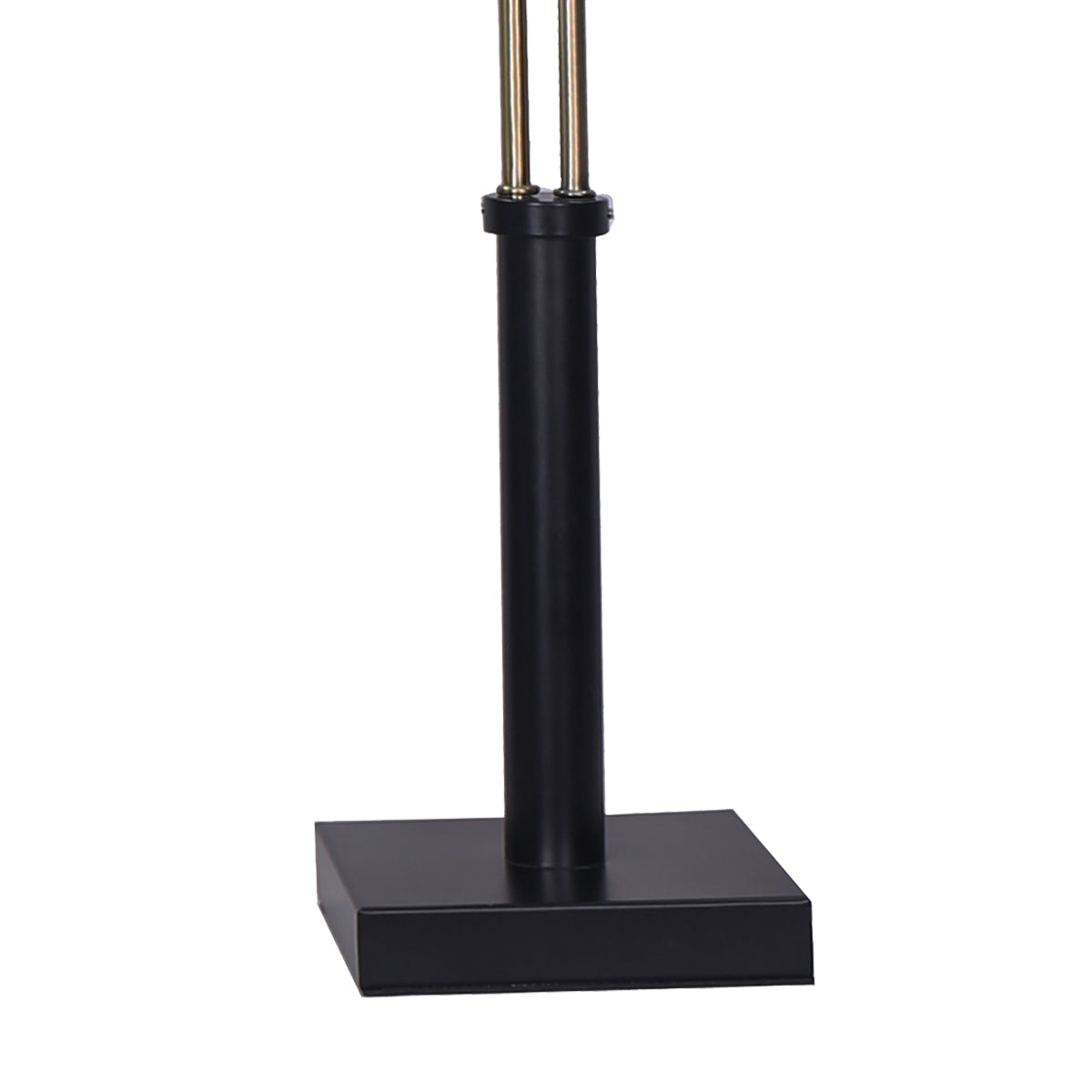 sarantino-led-metal-table-lamp-with-2-lights-brushed-gold-black-finish www.mallsonline.com.au