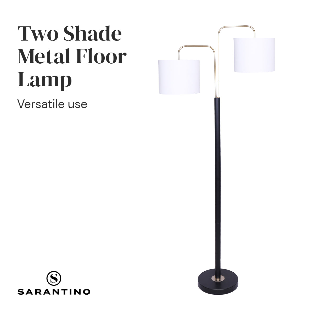 sarantino-black-brass-finish-reading-light-electric-table-lamp www.mallsonline.com.au