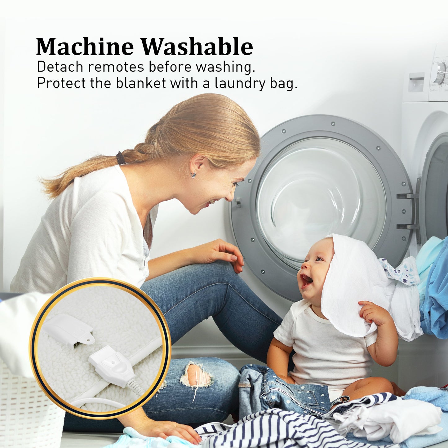 laura-hill-heated-electric-blanket-double-size-fitted-polyester-underlay-winter-throw-white at www.mallsonline.com.au