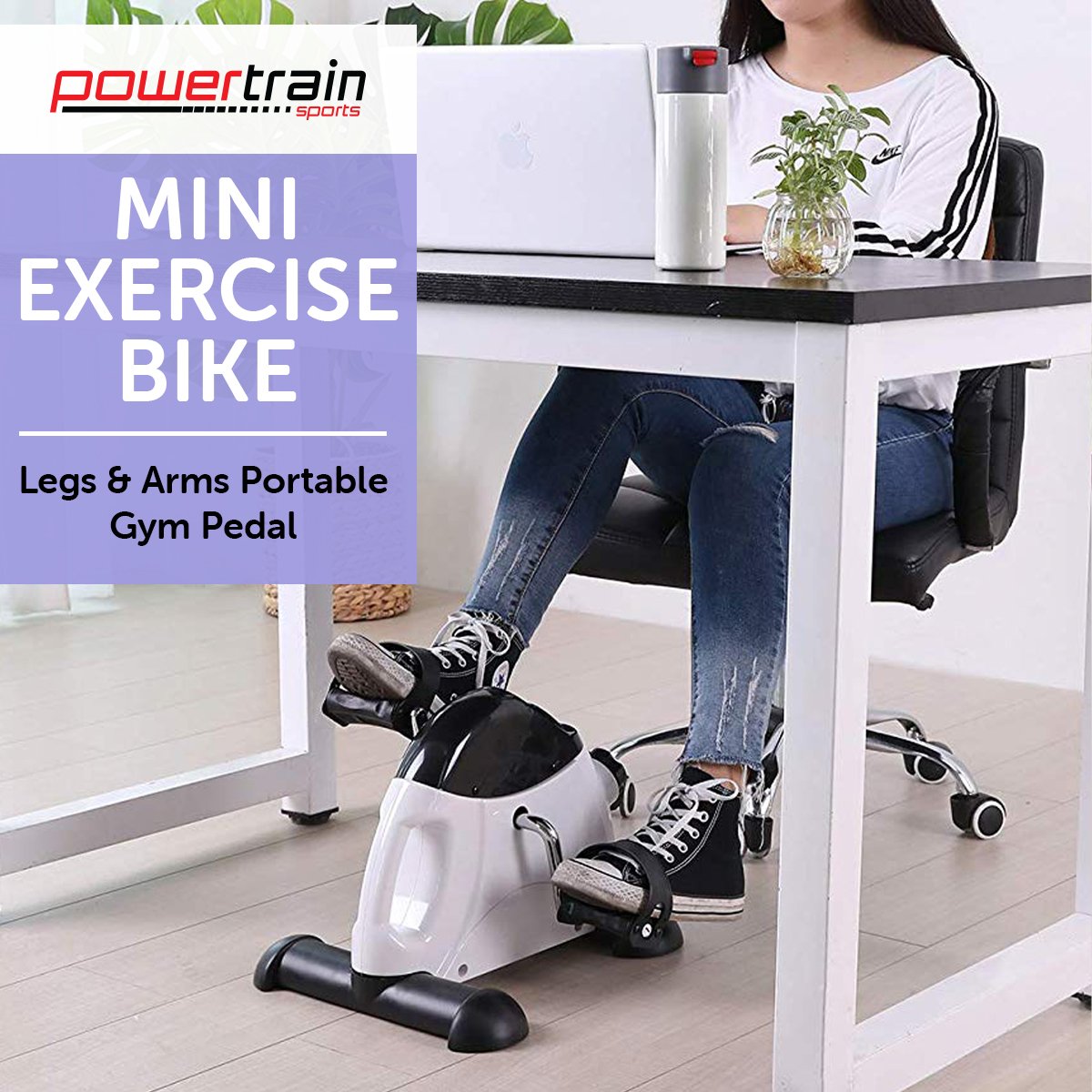powertrain-mini-exercise-bike-arm-and-leg-pedal-exerciser www.mallsonline.com.au