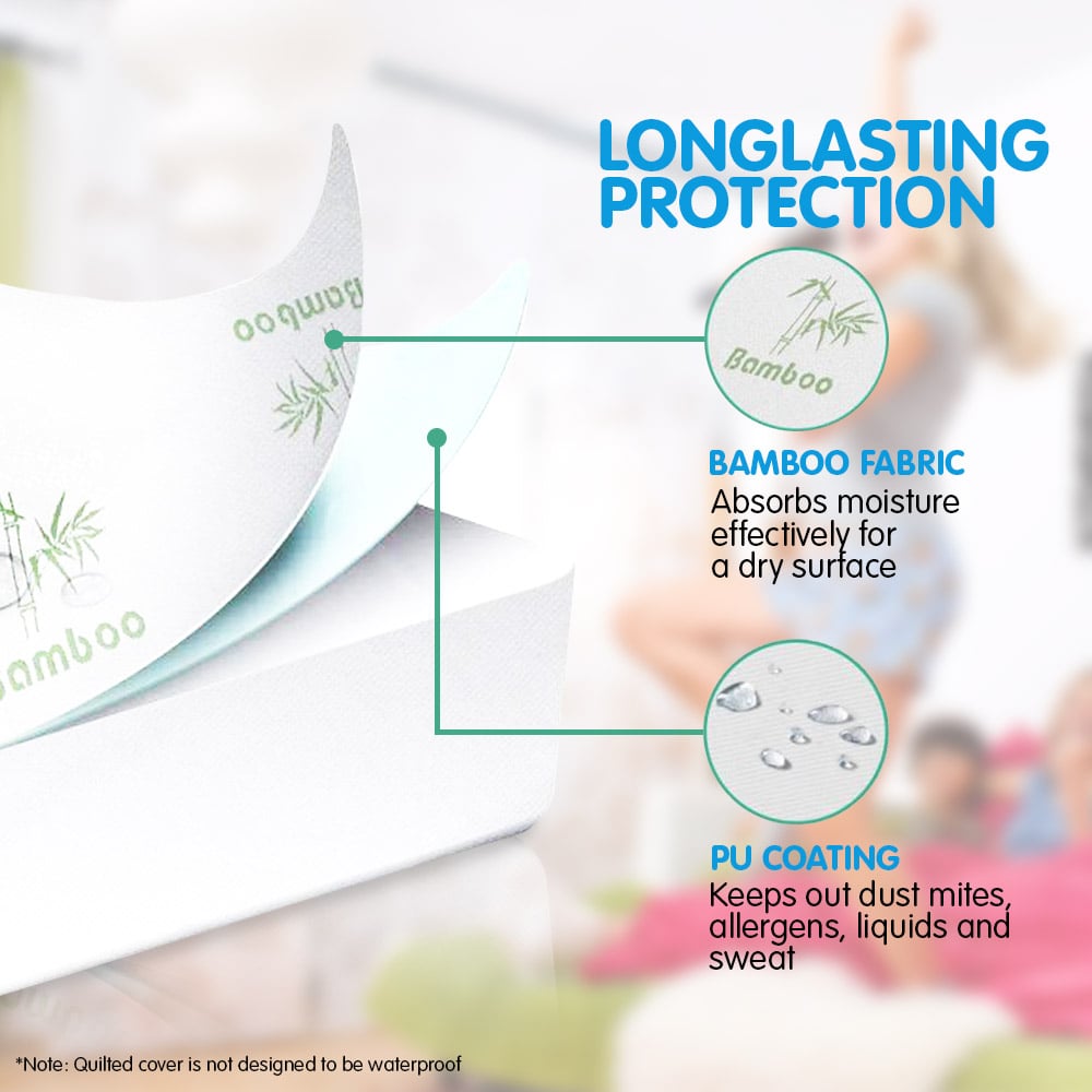 laura-hill-bamboo-mattress-protector-double at www.mallsonline.com.au