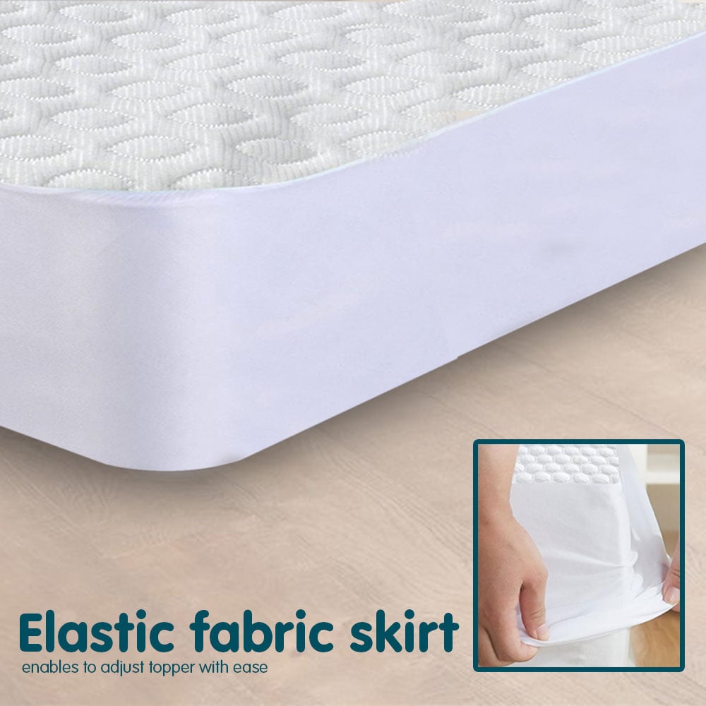 laura-hill-luxury-cool-max-comfortable-fully-fitted-bed-mattress-protector-queen at www.mallsonline.com.au