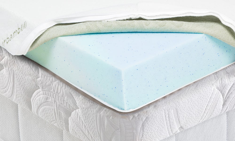 laura-hill-cool-gel-memory-foam-mattress-topper-king-single at www.mallsonline.com.au
