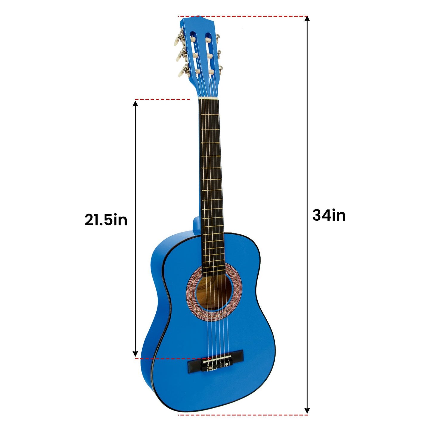 karrera-34in-acoustic-children-no-cut-guitar-blue at www.mallsonline.com.au