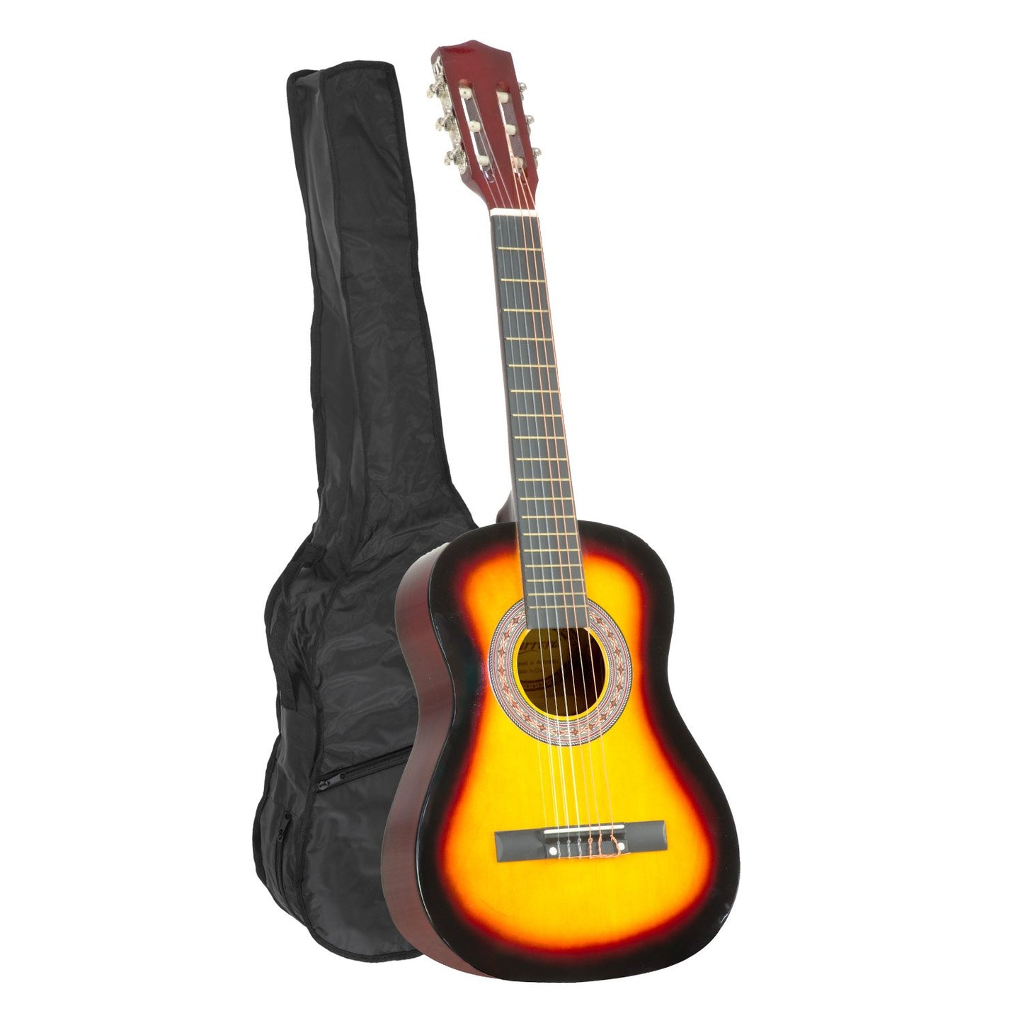 karrera-34in-acoustic-wooden-childrens-guitar-sunburst at www.mallsonline.com.au