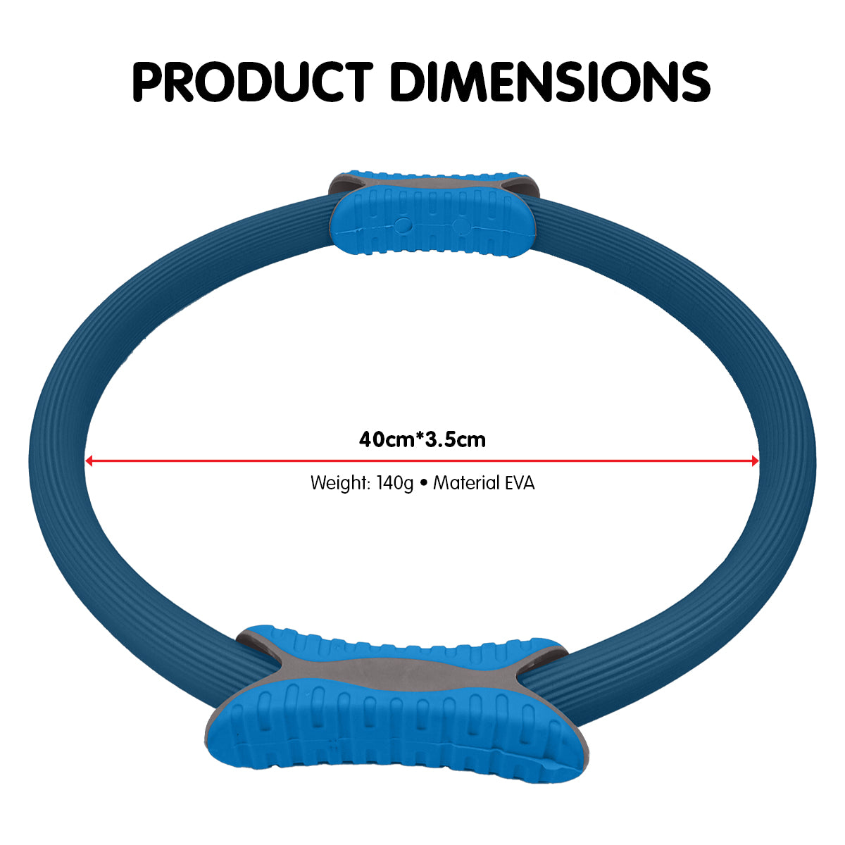 powertrain-pilates-ring-band-yoga-home-workout-exercise-band-blue www.mallsonline.com.au