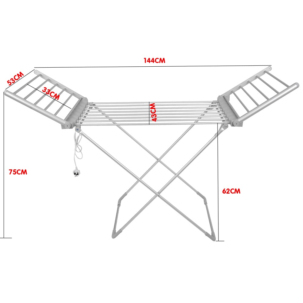 pronti-heated-towel-clothes-rack-dryer-warmer-rack-airer-heat-line-hanger-laundry at www.mallsonline.com.au