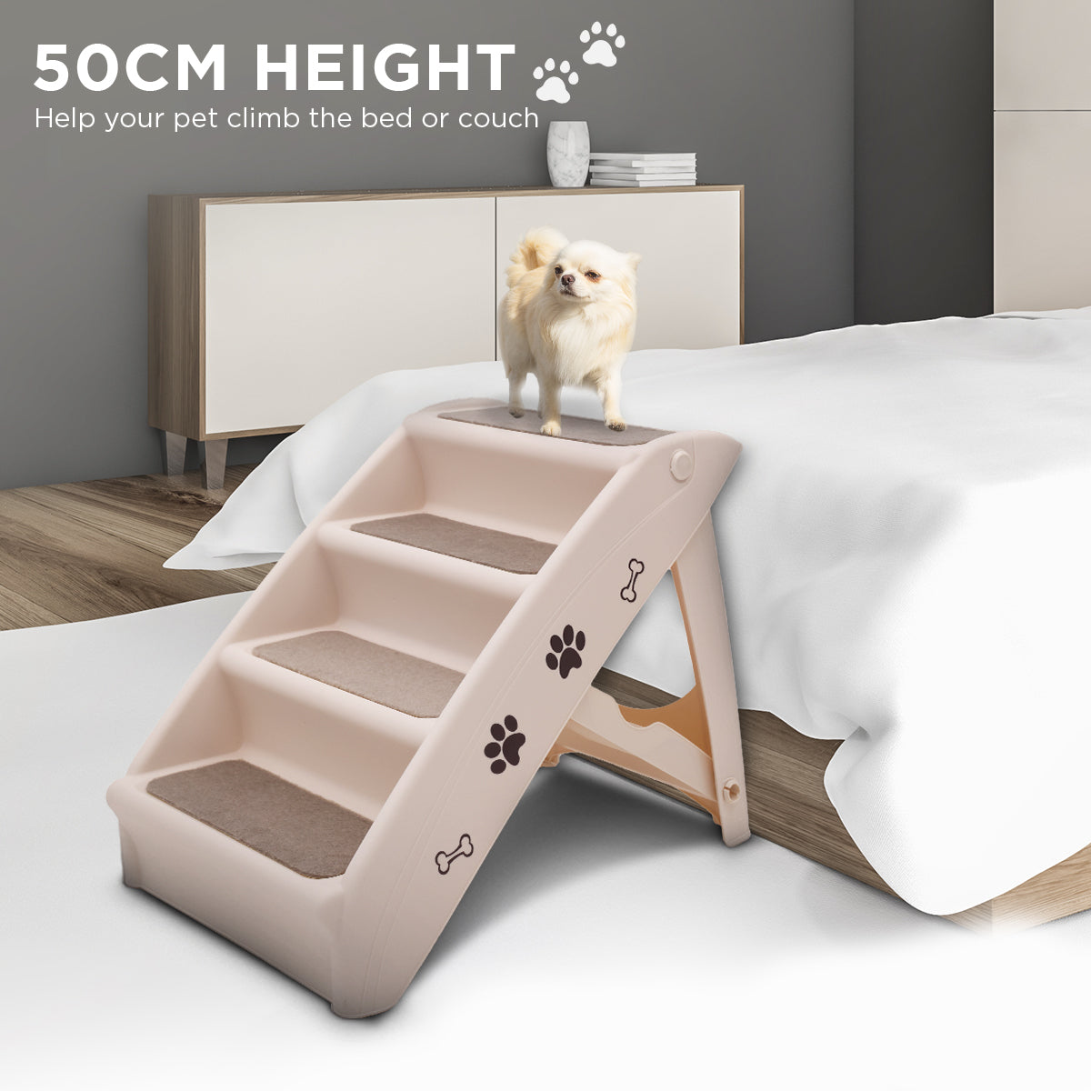 furtastic-50cm-foldable-step-ladder-stairs www.mallsonline.com.au