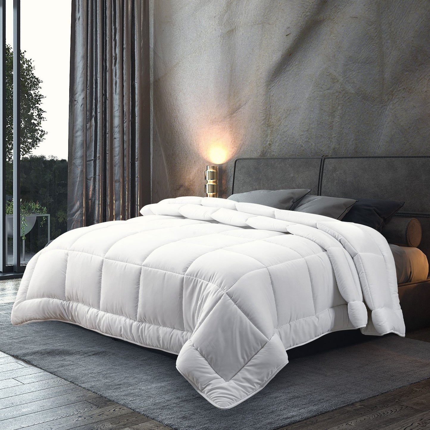 laura-hill-500gsm-duck-down-feather-quilt-duvet-doona-king at www.mallsonline.com.au