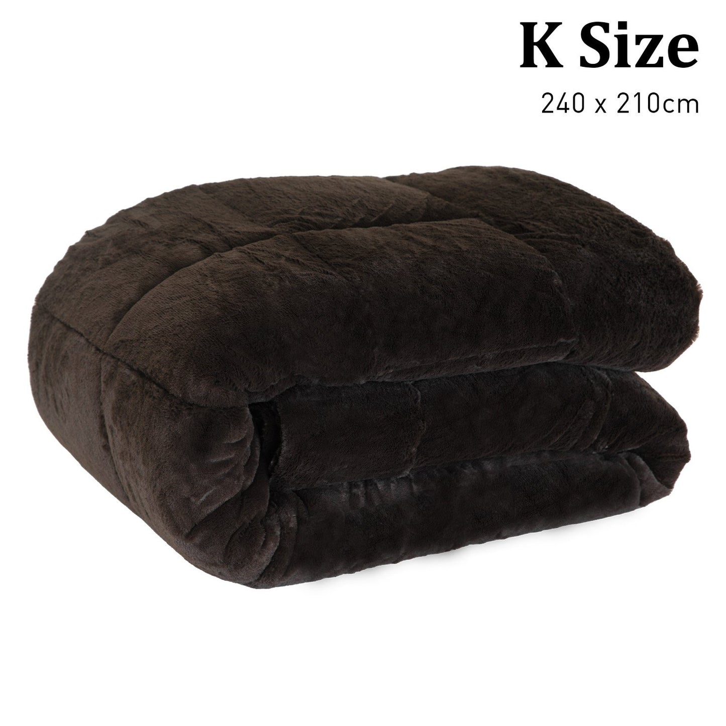 laura-hill-500gsm-faux-mink-quilt-comforter-king at www.mallsonline.com.au