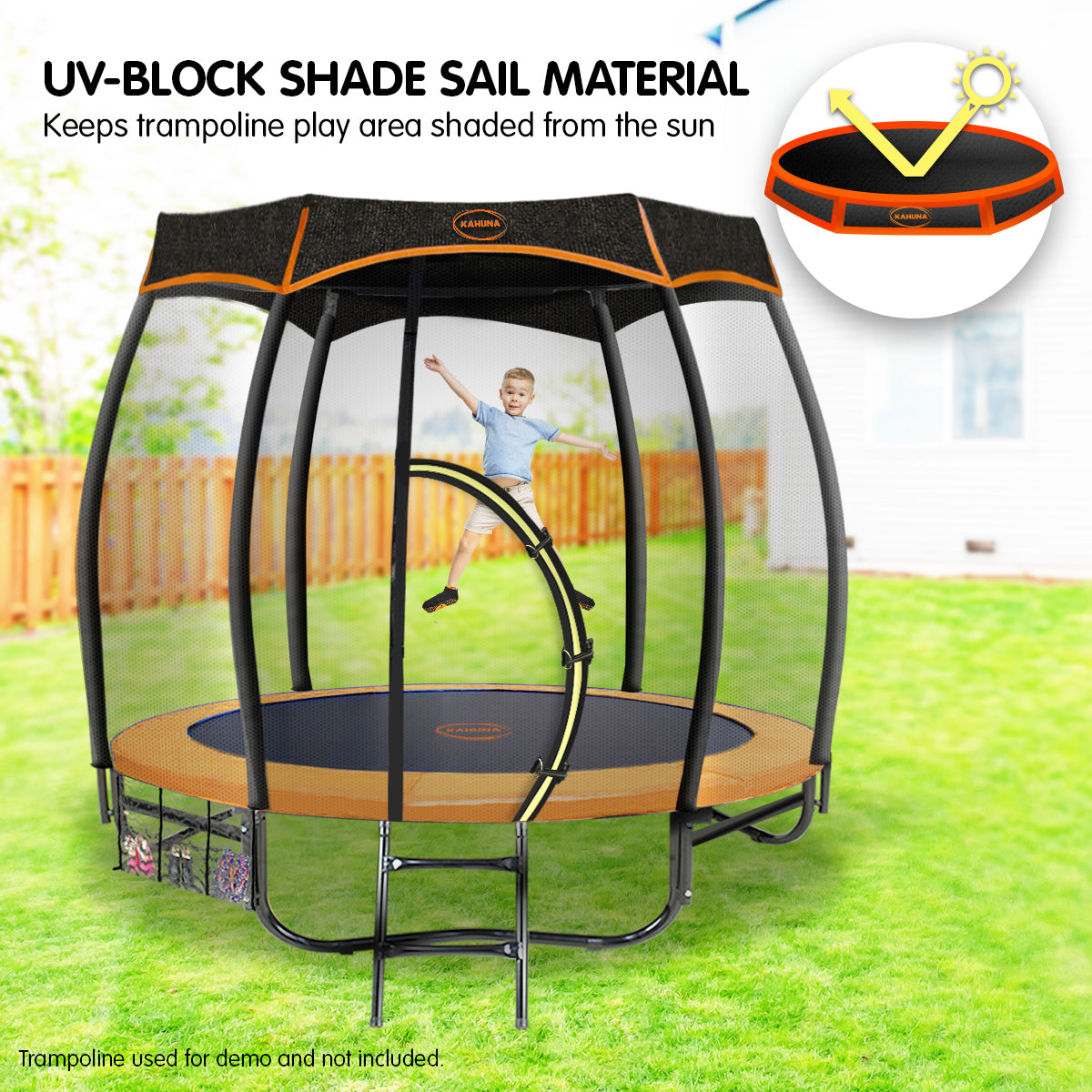 kahuna-8ft-removable-twister-trampoline-roof-shade-cover www.mallsonline.com.au