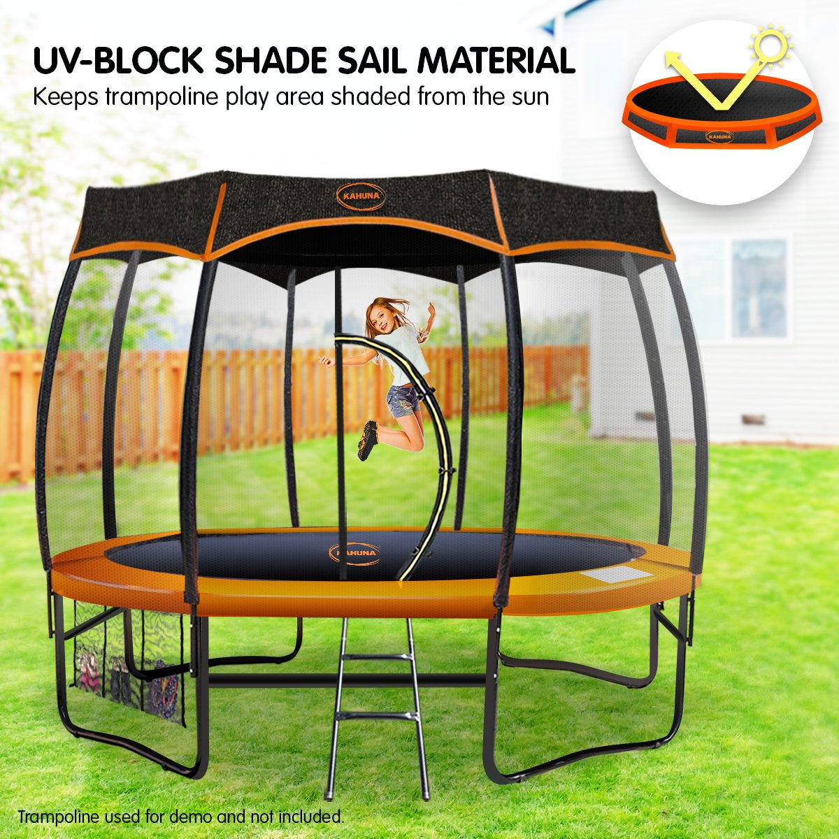 kahuna-10ft-removable-twister-trampoline-roof-shade-cover www.mallsonline.com.au