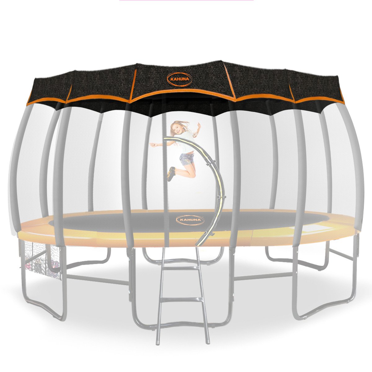 kahuna-14ft-removable-twister-trampoline-roof-shade-cover www.mallsonline.com.au