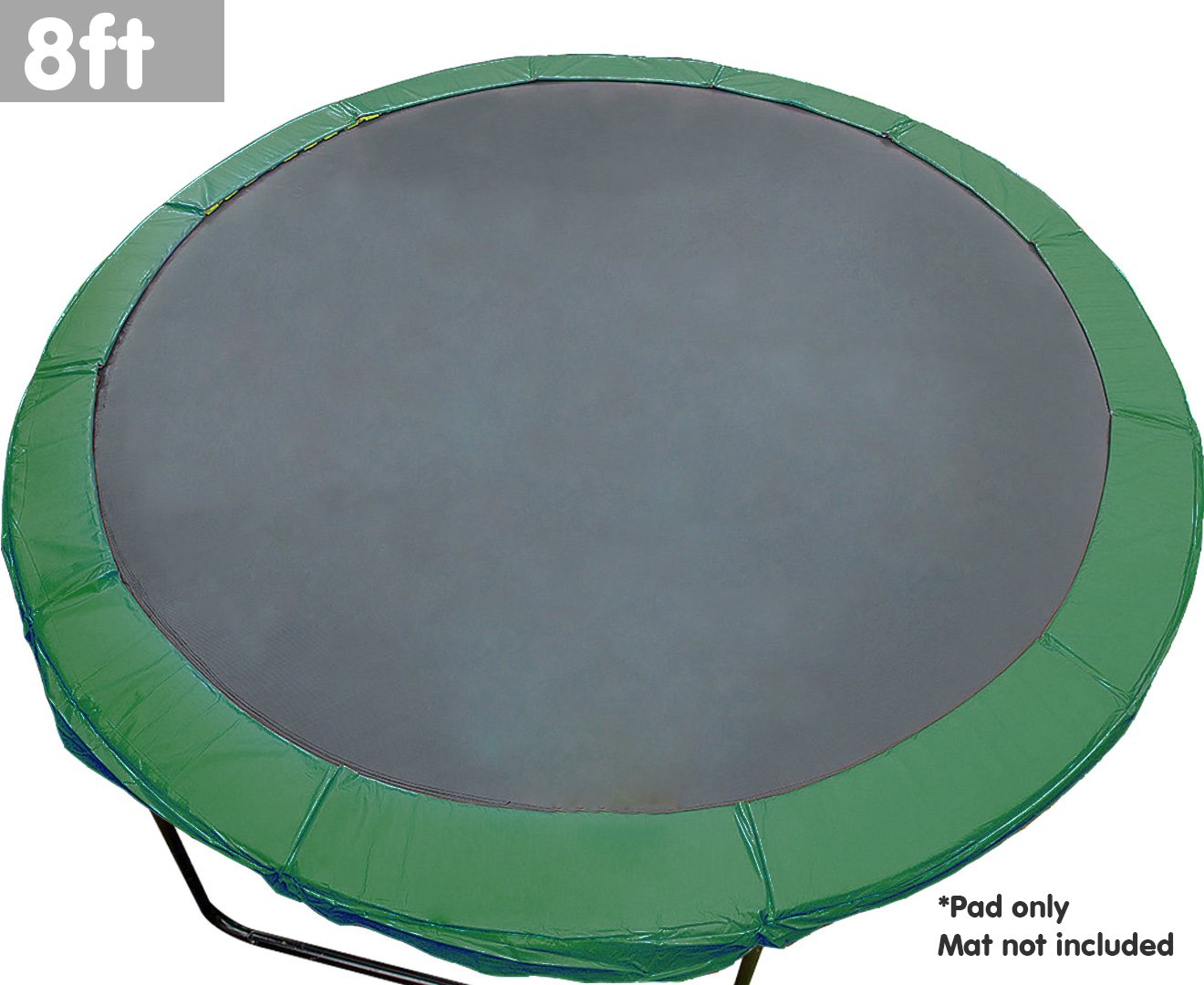 kahuna-8ft-trampoline-replacement-spring-pad-round-cover-green www.mallsonline.com.au