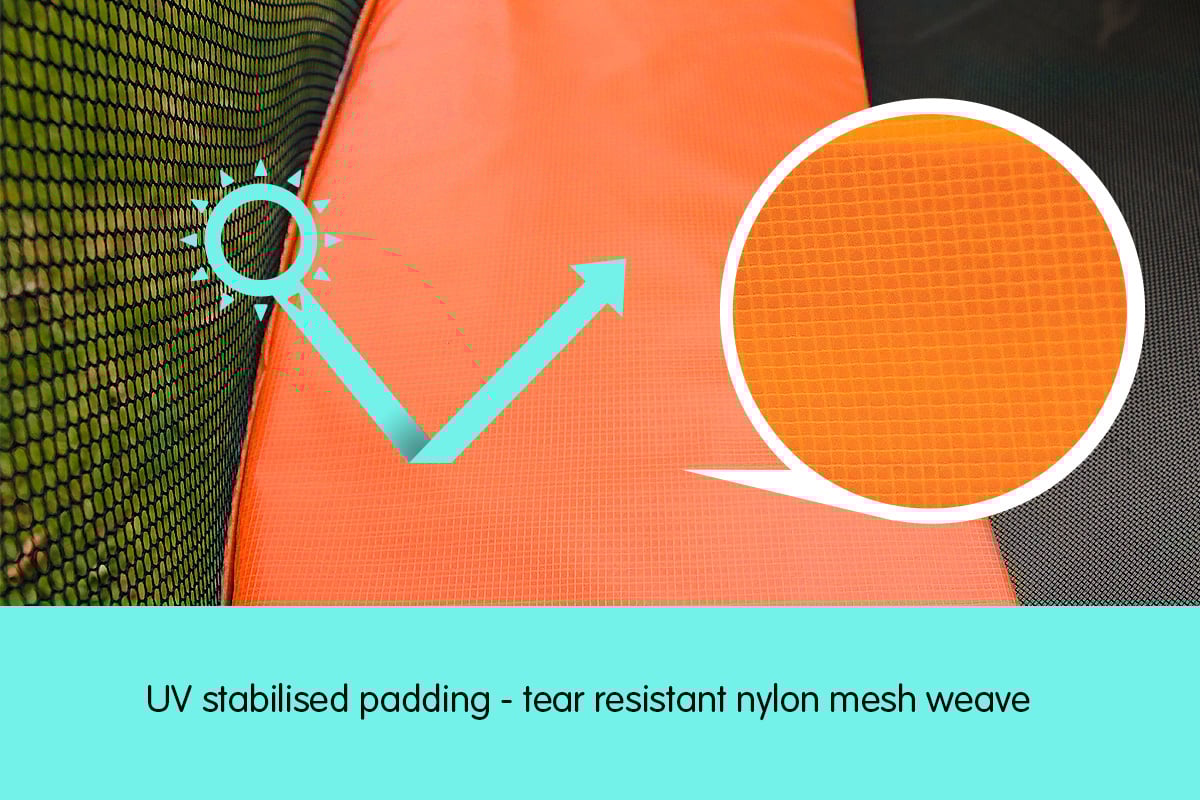 kahuna-10ft-trampoline-replacement-pad-round-orange www.mallsonline.com.au