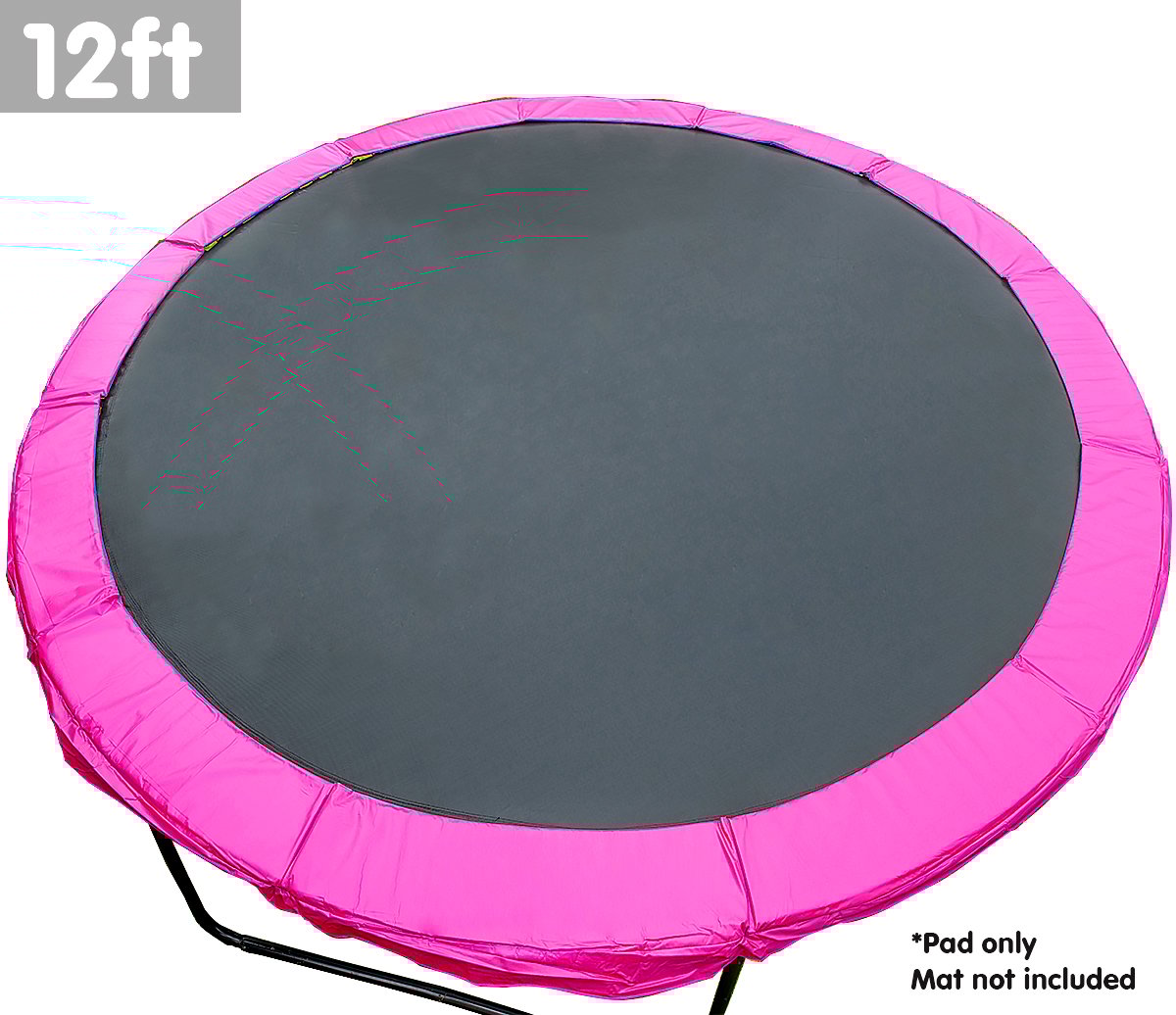 kahuna-12ft-trampoline-replacement-pad-round-pink www.mallsonline.com.au