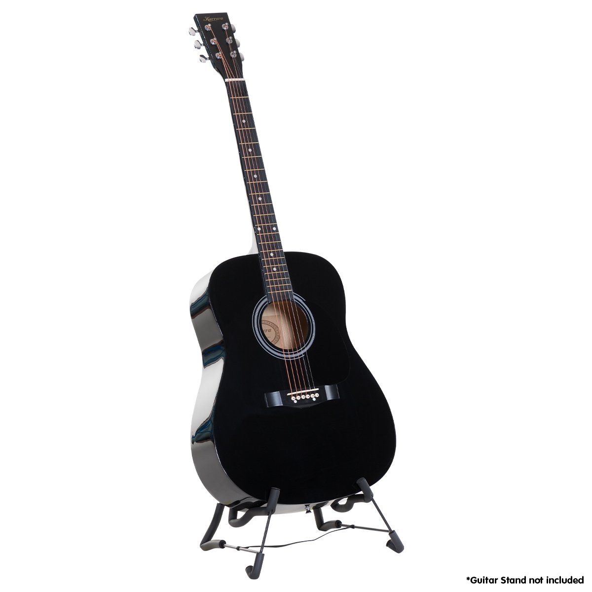 karrera-41in-acoustic-wooden-guitar-with-bag-black www.mallsonline.com.au