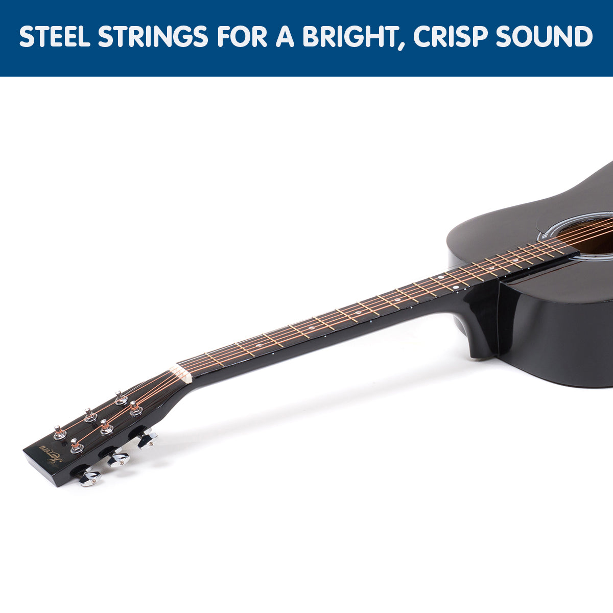 karrera-41in-acoustic-wooden-guitar-with-bag-black www.mallsonline.com.au