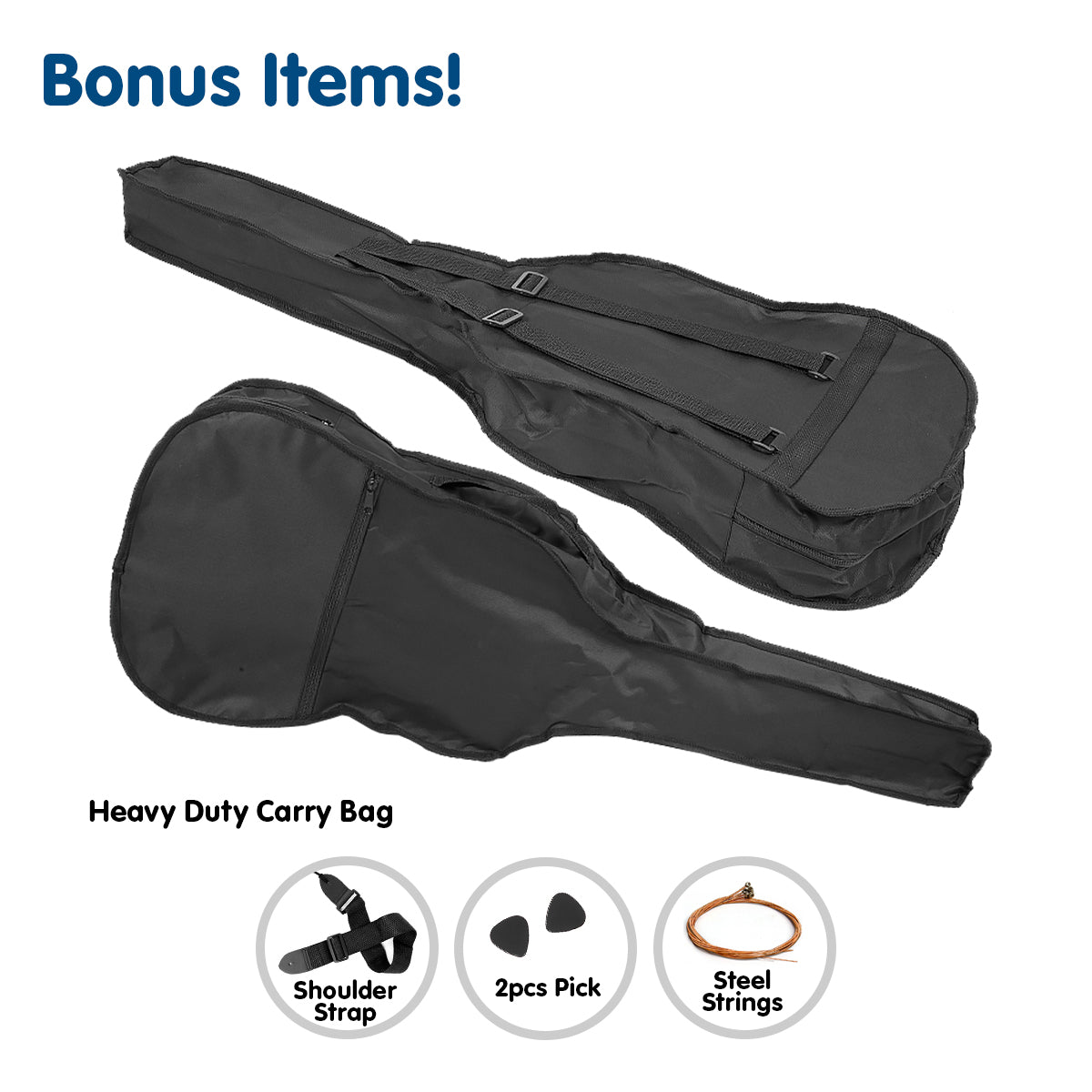 karrera-41in-acoustic-wooden-guitar-with-bag-black www.mallsonline.com.au