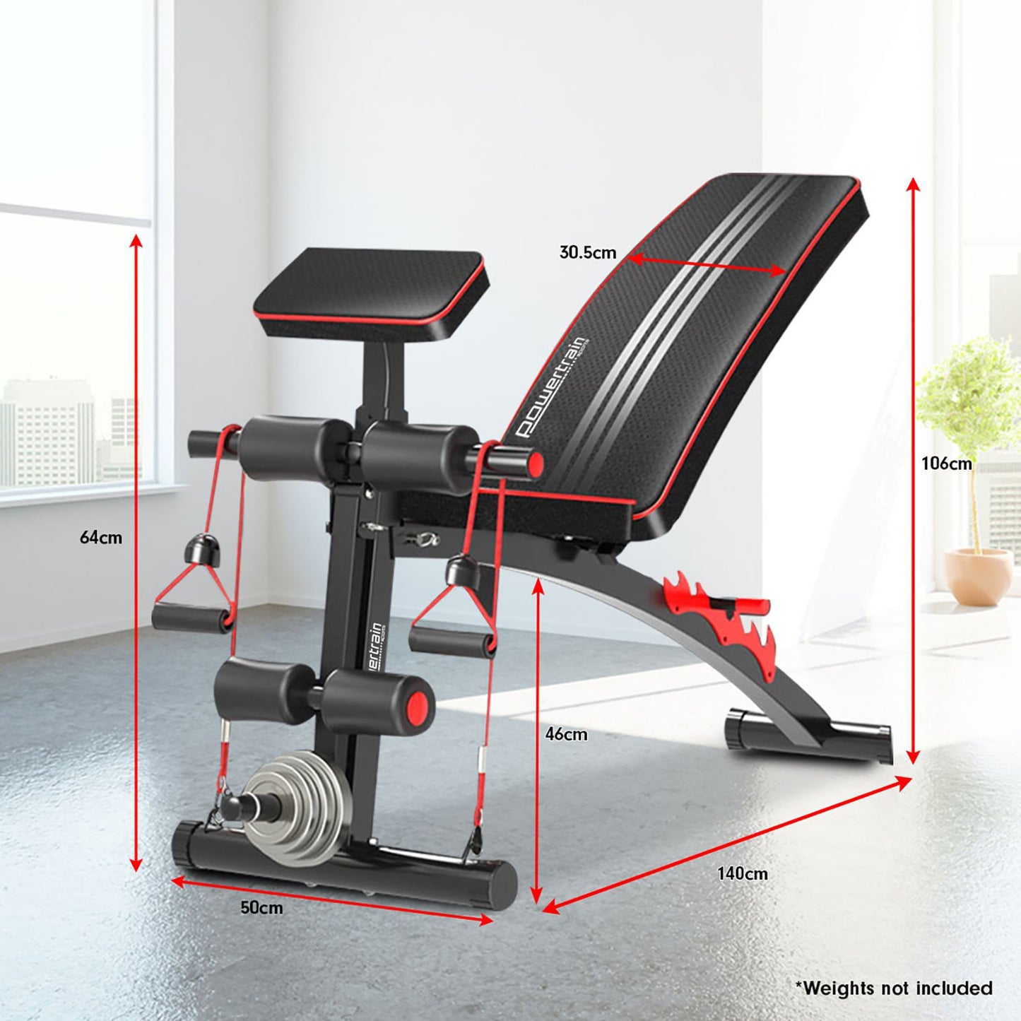 powertrain-adjustable-fid-home-gym-bench-with-preacher-curl-pad www.mallsonline.com.au