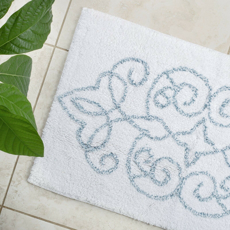 cotton-medallion-tufted-non-slip-jacquard-bath-mat at www.mallsonline.com.au