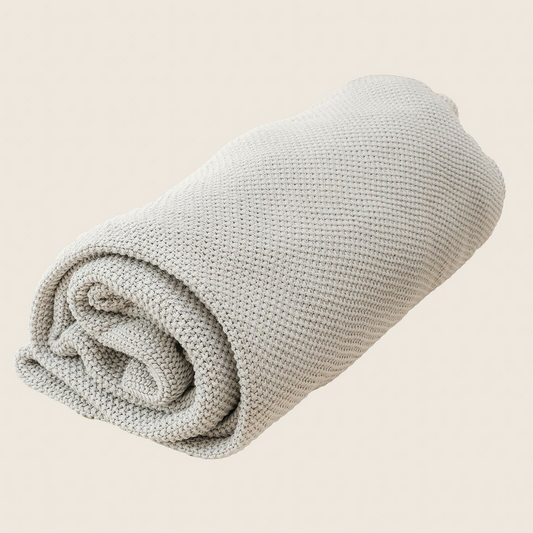 organic-cotton-knitted-throw-blanket-180-x-230-cm www.mallsonline.com.au