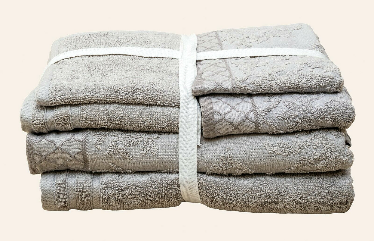 moroccan-jacquard-organic-terry-towels-6-pc-set at www.mallsonline.com.au