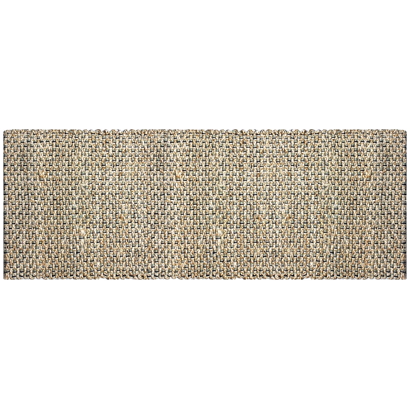 hand-braided-jute-runner-with-green-textured-weave-50-x-120-cm www.mallsonline.com.au