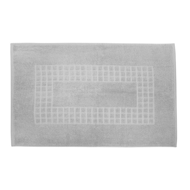 microfiber-soft-non-slip-bath-mat-check-design-grey at www.mallsonline.com.au