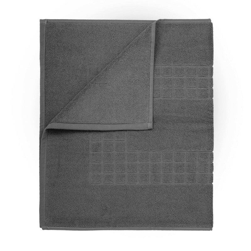 microfiber-soft-non-slip-bath-mat-check-design-anthrazit at www.mallsonline.com.au