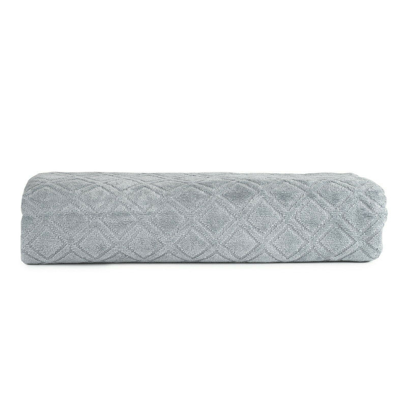premium-velour-diamond-design-jacquard-bath-towel-grey at www.mallsonline.com.au