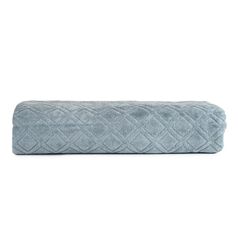 premium-velour-diamond-design-jacquard-bath-towel-blue at www.mallsonline.com.au
