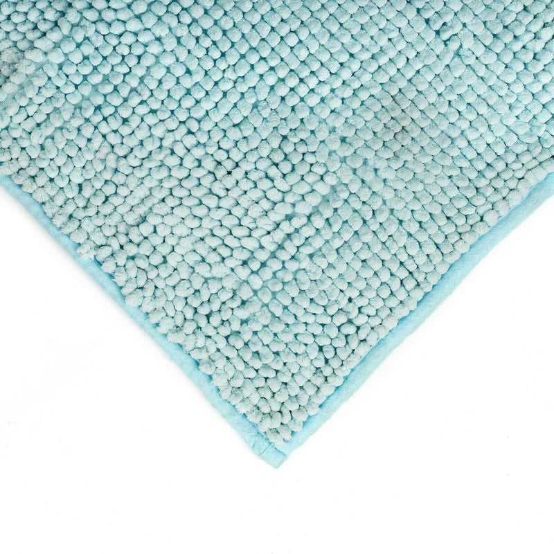 microfiber-shower-bathroom-bath-mat-non-slip-soft-pile-design-aqua at www.mallsonline.com.au