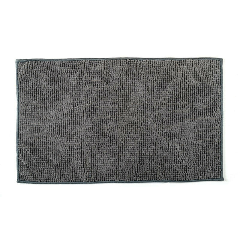 microfiber-shower-bathroom-bath-mat-non-slip-soft-pile-design-dark-grey at www.mallsonline.com.au