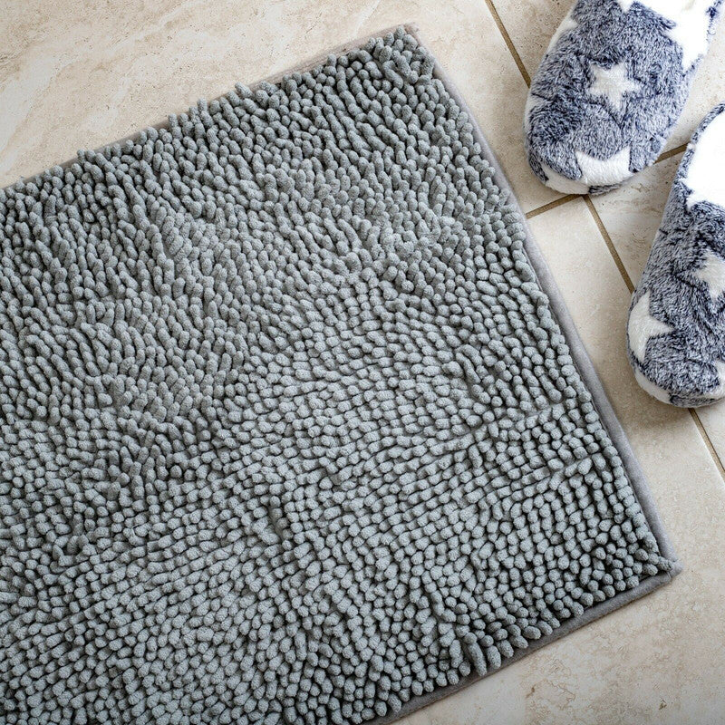 microfiber-shower-bathroom-bath-mat-non-slip-soft-pile-design-beige at www.mallsonline.com.au
