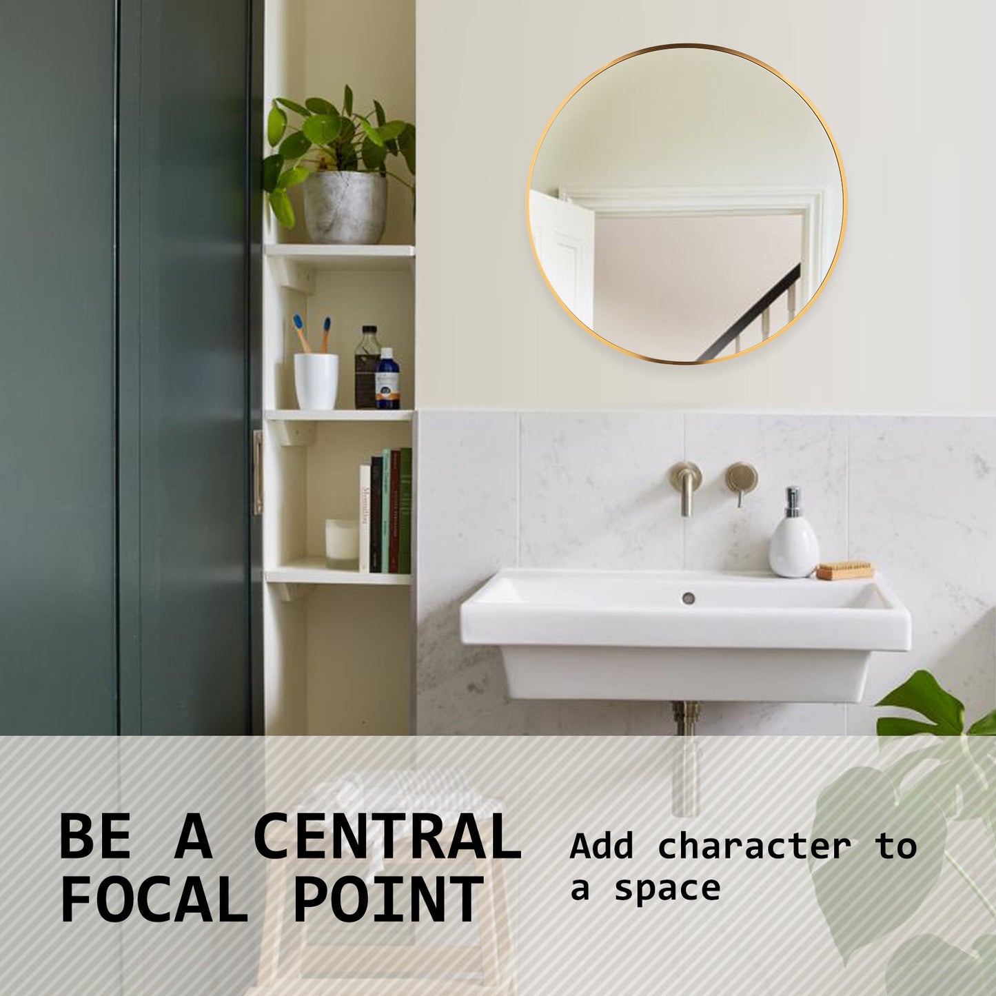 la-bella-gold-wall-mirror-round-aluminum-frame-makeup-decor-bathroom-vanity-50cm at www.mallsonline.com.au