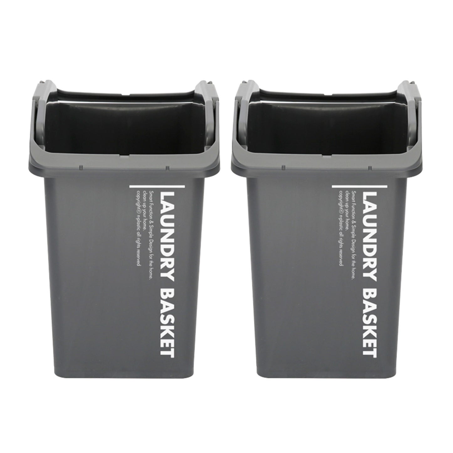 nplastic-2-set-dark-grey-stackable-multipurpose-laundry-basket www.mallsonline.com.au